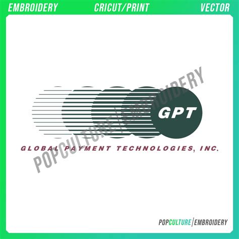 gpt official logo  embroidery vector pop culture embroidery