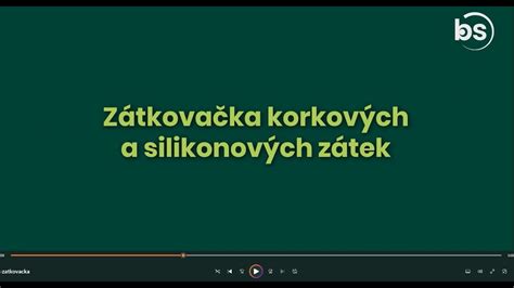 Z Tkova Ka Korkov Ch A Silikonov Ch Z Tek Youtube