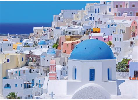 Puzzle Santorini Teile Puzzle Mania De