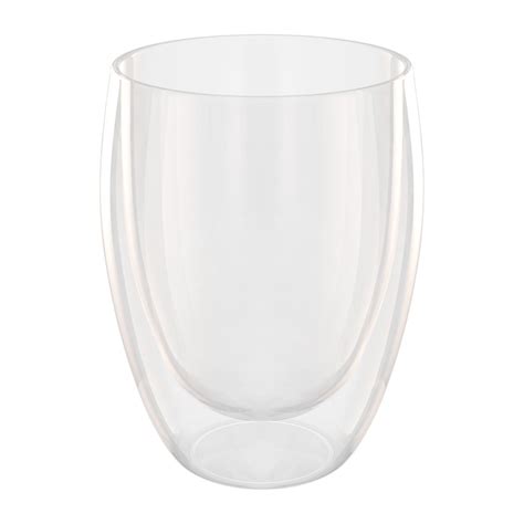 Бокал стеклянный с двойными стенками Puro 350 мл Qwerty 74004 купить в ...