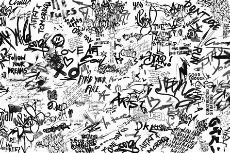 Graffiti Vector Art Wallpaper Black And White Stock Photos 47 Off