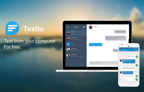 Textto Te Deja Enviar Y Recibir Mensajes De Texto Desde El Ordenador Y