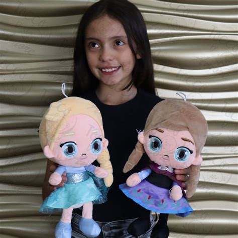 Peluches Ana y Elsa 35 CM - Peluches en Bogotá y Colombia. Envío GRATIS ...