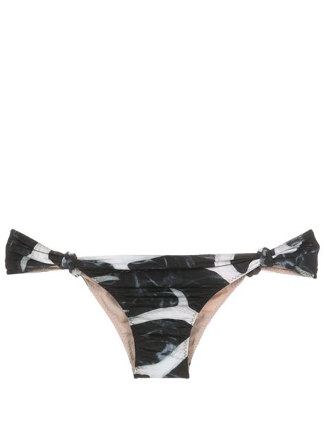 CLUBE BOSSA Rings Bikini Bottoms Black Editorialist