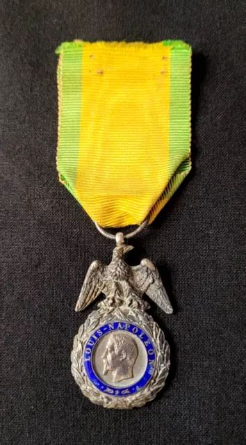 M Daille Militaire Second Empire Napol On Argent French Empire Military