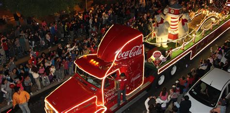 Caravana navideña de Coca Cola Revisa recorridos y horario