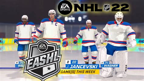 Nhl Eashl V Gameplay Youtube