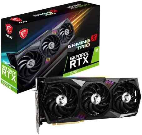 سعر بطاقة رسومات للالعاب جيفورس RTX 3070 Ti للالعاب اكس تريو 8G من ام