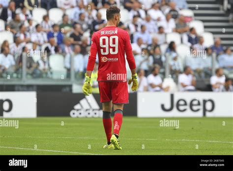 Etret Berisha (S.P.A.L.) lors de la série Un match de football entre ...