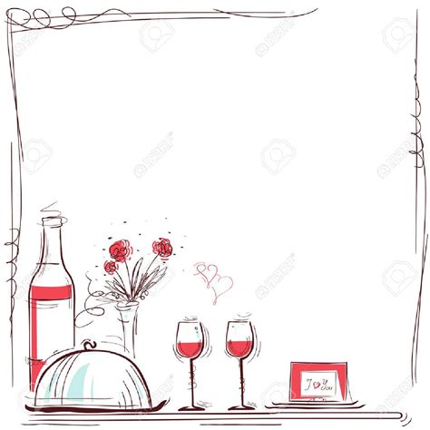 Tarjetas De Invitacion Para Una Cena Romantica Omahlo