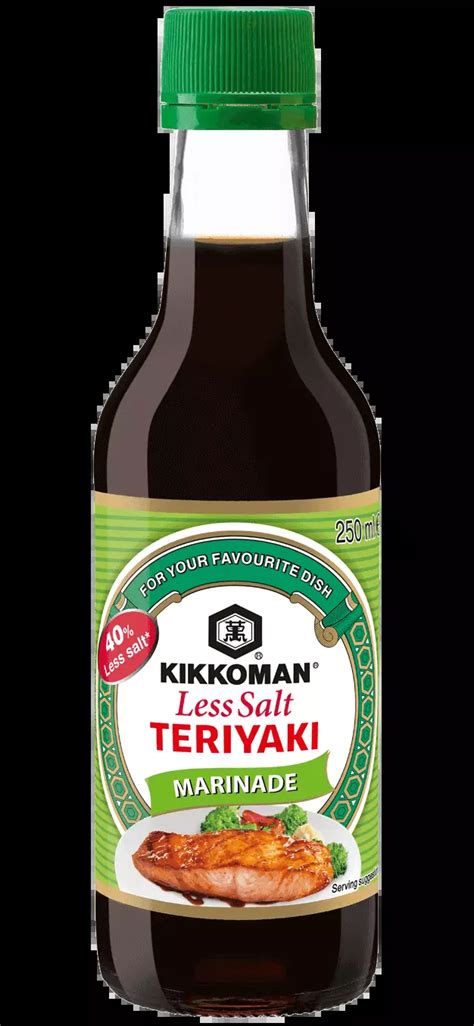 Kikkoman Less Salt Teriyaki Marinade Kikkoman