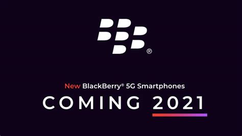 BlackBerry 5G Phone With Physical Keyboard Set to Debut in 2021 ...