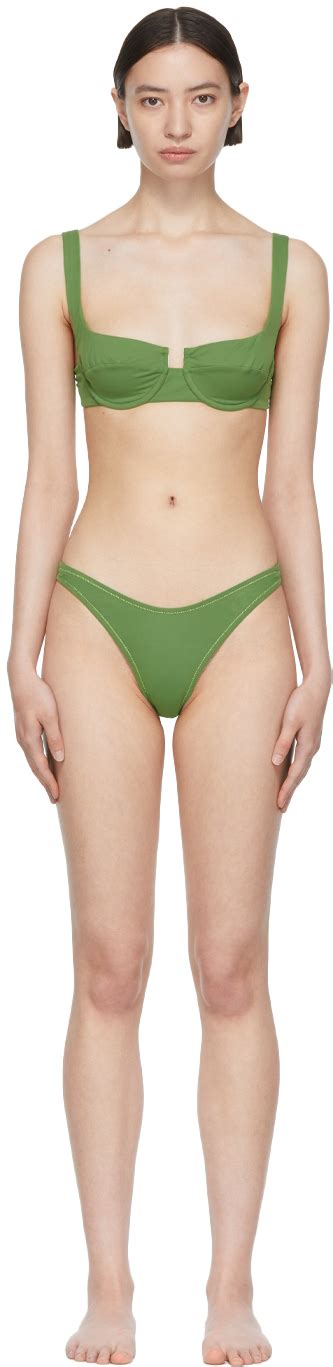 Reina Olga Green Brigitte Bikini Smart Closet