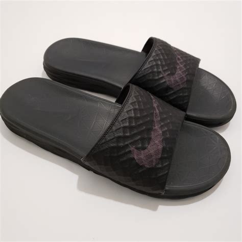 Nike Benassi Solarsoft Slide Sandals Mens 11 Black An Gem