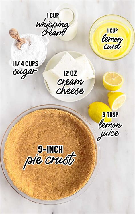 Lemon Cream Cheese Pie - Spaceships and Laser Beams
