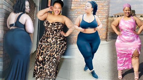 South African BBW CURVY PLUS SIZE MODEL Unathi Gobeni Biography Facts YouTube
