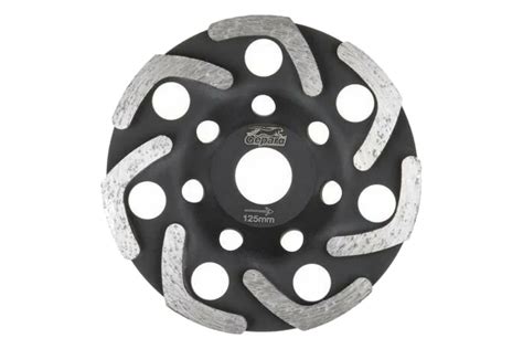 Чашка алмазная шлифовальная бумеранг 125x22.2 мм GEPARD GP0807-125 ...