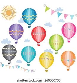 Hot Air Balloon Collage Images Stock Photos Vectors Shutterstock