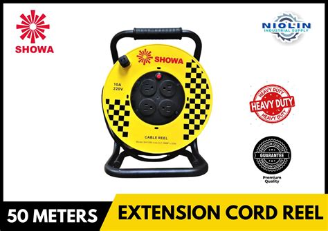 SHOWA Extension Cord Reel 50 Meters – Niolin Industrial Supply