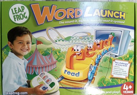 leapfrog leap frog word launch reading learning system tv plug play