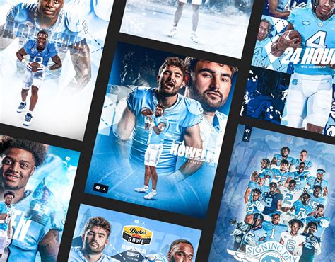 UNC Football on Behance