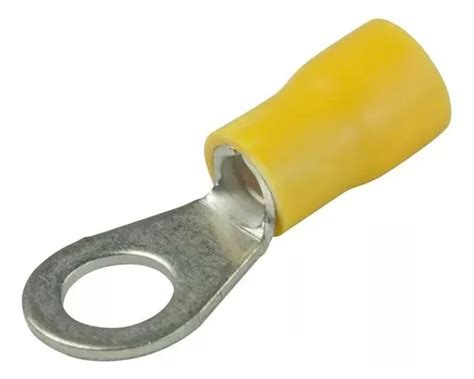 Terminal Olhal Pré Isolado Amarelo 4mm À 6mm M5 100 Peças MercadoLivre