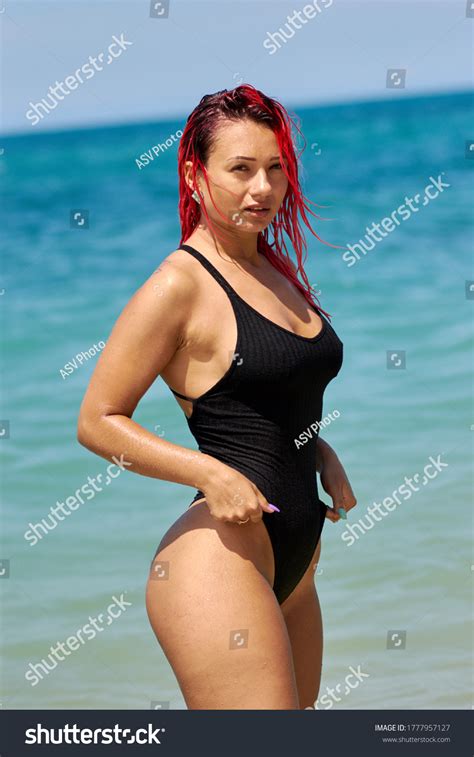 Hot Sexy Curvy Woman Red Hair Shutterstock