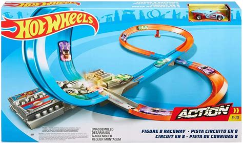 Hot Wheels Tor Samochodowy z napędem ósemka GGF92