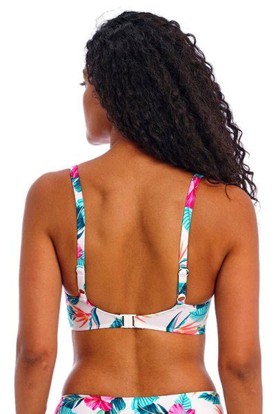 Freya Palm Paradise Underwire Plunge Bikini Top As