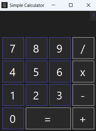 Simple Calculator by White Yogurt