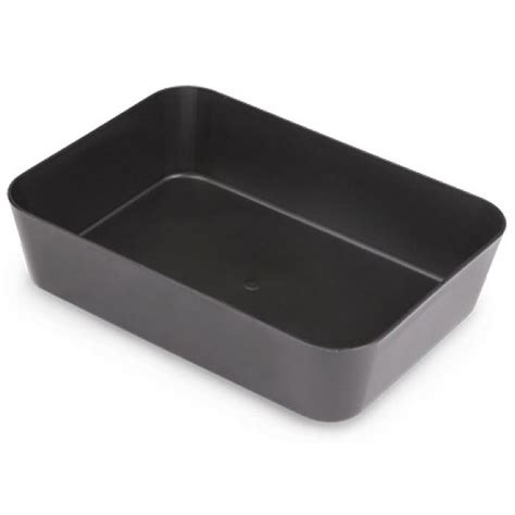 Лоток для канцелярских принадлежностей СТАММ малый, черный (ЛТ191 ...