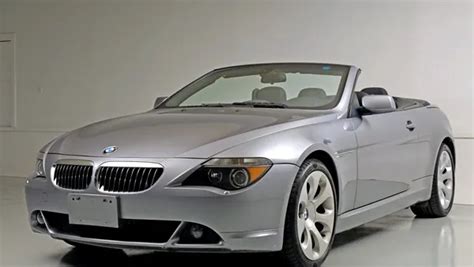 2004 Bmw 645ci Convertible 6 Speed Vin Wbaek73444b260674 Classic