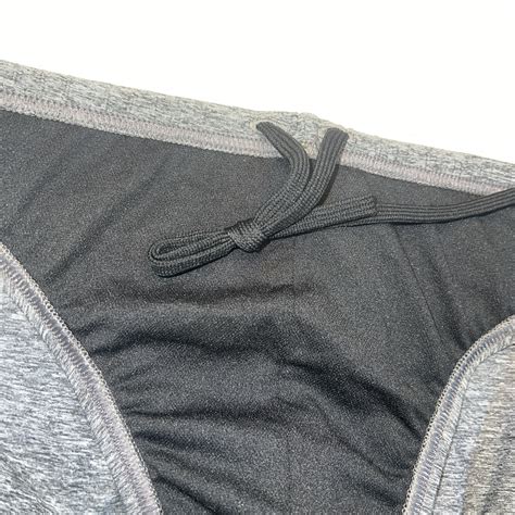 Mens Speedo Solar Bikini Swim Brief PowerFlex Eco Heather Grey Size