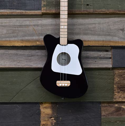 Loog Mini Acoustic Black Reverb