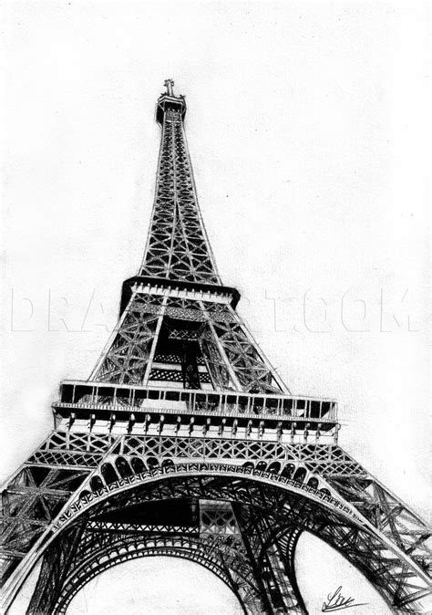 eiffel tower drawing 4
