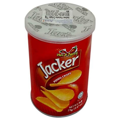 Jacker Hot Spicy Potatao Chips G JioMart