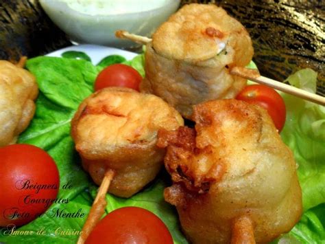 Beignets De Courgette La F Ta Et La Menthe Amour De Cuisine