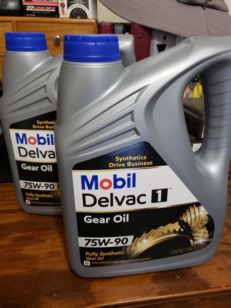 Mobil 1 Delvac 1 75w90 Synthetic Gear Oil | Tacoma World