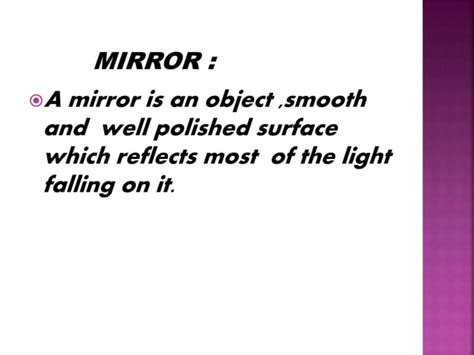 types  mirrors pptx