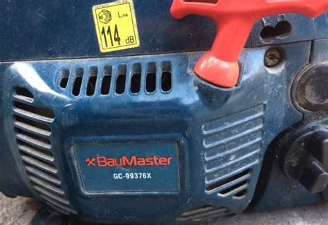 Бензопила baumaster gc-99376x