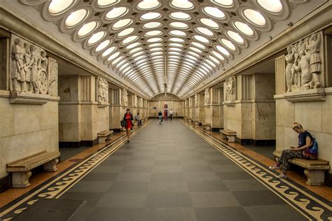 Elektrozavodskaya Metro Station, Moscow, Russia | Электрозав… | Flickr