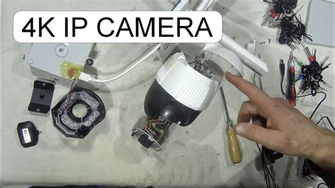 Ip Ptz Camera Issue And Disassemble Youtube