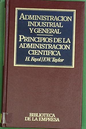 Principios De La Administracion Cientifica Iberlibro