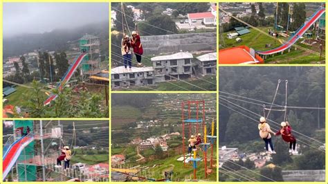 Eagles Dare Adventures Ooty || Ooty Tourist Places || Zip Line || Nizva