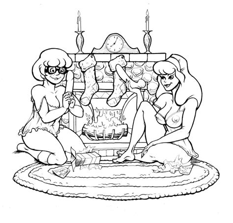 Velma And Daphne S Christmas By MJBivouac Hentai Foundry