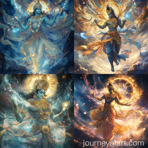 74 Free Lord Vishnu Midjourney AI images | Journey AI Art
