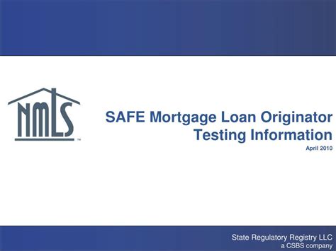 nmls testing education powerpoint