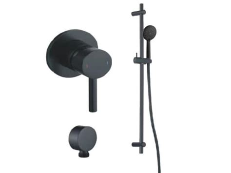 Купить Душевая система скрытого монтажа чёрная AQUA-WORLD СМ35БМ.14.1в ...