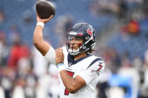 Photos Former Ohio State Qb C J Stroud During Nfl Preseason Debut