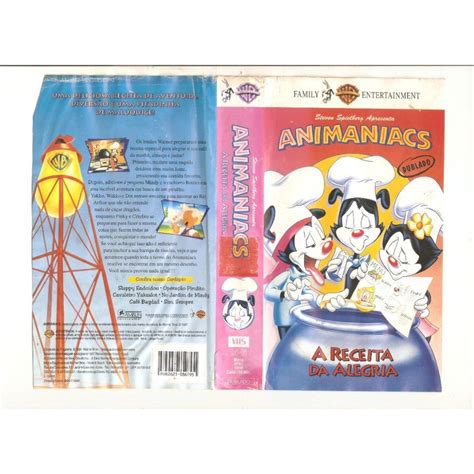 Vhs Animaniacs A Receita Da Alegria Dublado Submarino